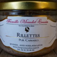 Rillettes pur canard Médaille d'or Paris 2015 (190g)