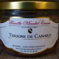 Terrine de canard au foie gras (190g)