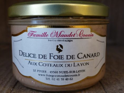 Délice de foie de canard au Côteaux du Layon (200g)