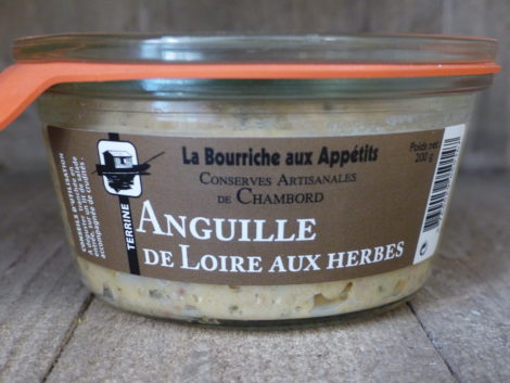 Terrine d'Anguille de Loire aux herbes "La Bourriche aux Appétits"(200g)