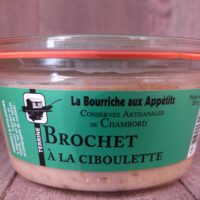 Terrine de brochet à la ciboulette  (200g)