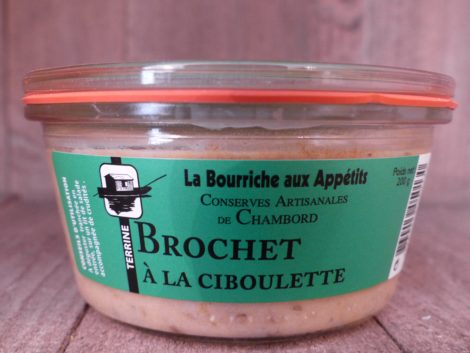 Terrine de brochet à la ciboulette  (200g)