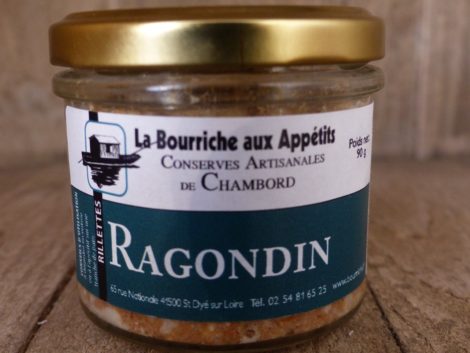 Rillettes de ragondin "La Bourriche aux Appétits" (90g)