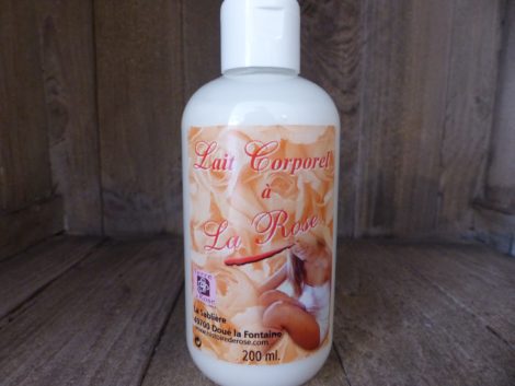 Lait corporel à la rose (200ml)
