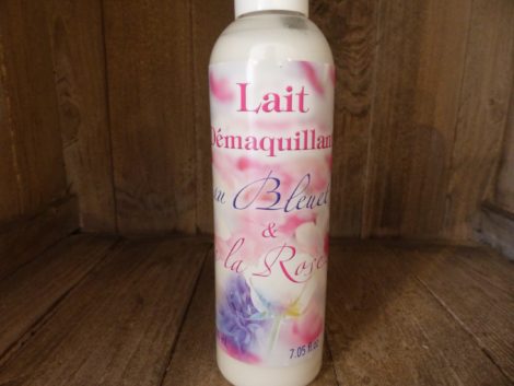 Lait démaquillant au bleuet & à la rose  (200ml)