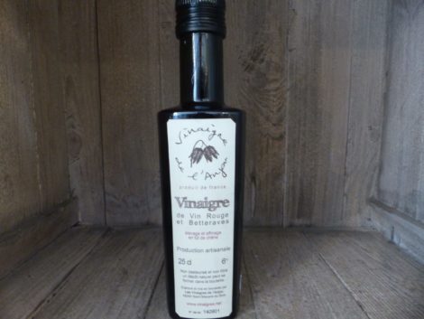 Vinaigre de vin rouge et betteraves (25cl)