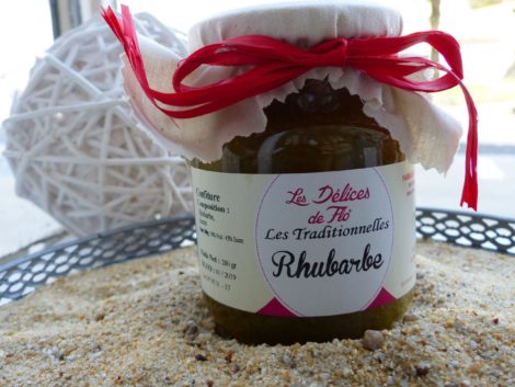 Confiture Rhubarbe (290gr)