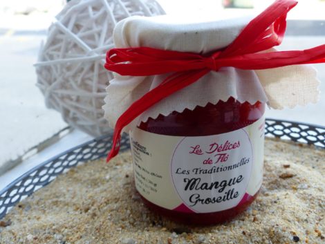 Confiture Mangue groseille (290gr)