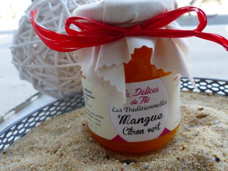 Confiture Mangue citron vert (290gr)