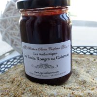 Confiture Myrtilles au Cointreau (230gr)