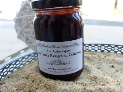 Confiture Myrtilles au Cointreau (230gr)