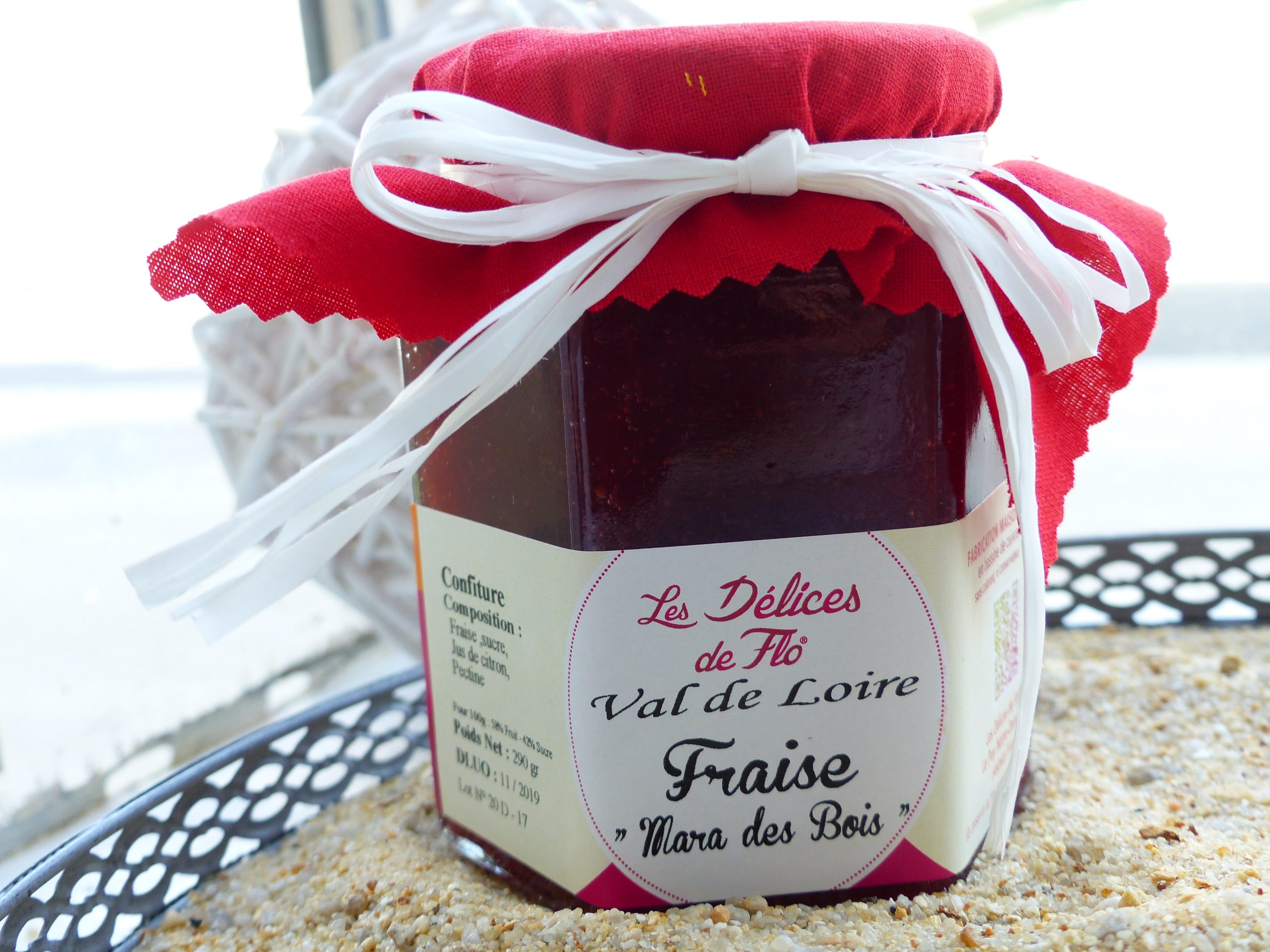 Anjou Terre de Douceur Confiture Fraise "mara des bois" (290gr)Anjou