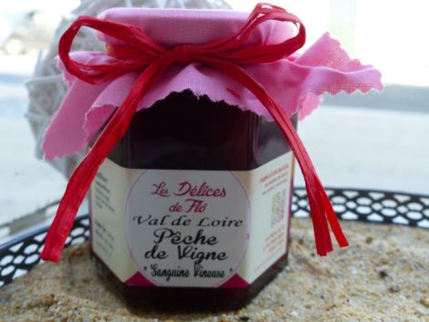Confiture Pêche de vigne (290gr)