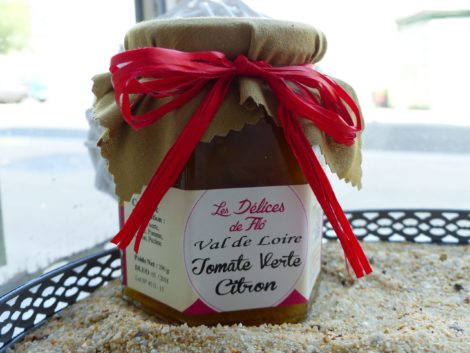 Confiture Tomate verte citron (290gr)
