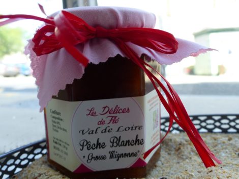Confiture de Pêche blanche (290gr)