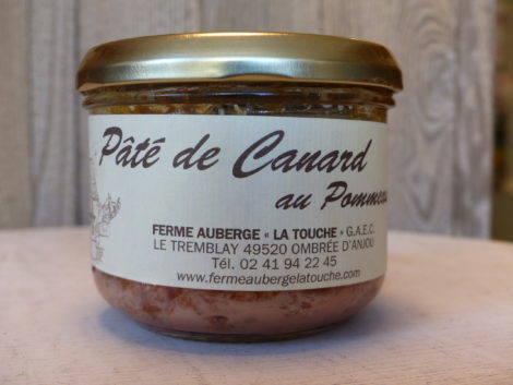 Pâté de canard au pommeau (190g)