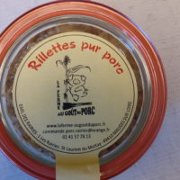 Rillettes pur porc (180g)