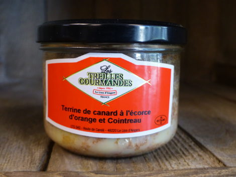 Terrine de canard à l'écorce d'orange et cointreau (180gr)