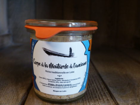 Carpe à la moutarde à l'ancienne (95gr)