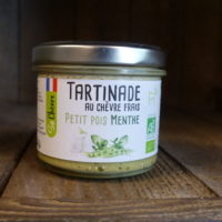 Tartinade chèvre frais Petits pois & menthe (90gr)
