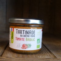 Tartinade au chèvre frais tomates & balisic