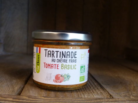 Tartinade au chèvre frais tomates & balisic