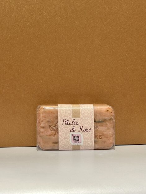 Savon aux pétales de rose  (100g)