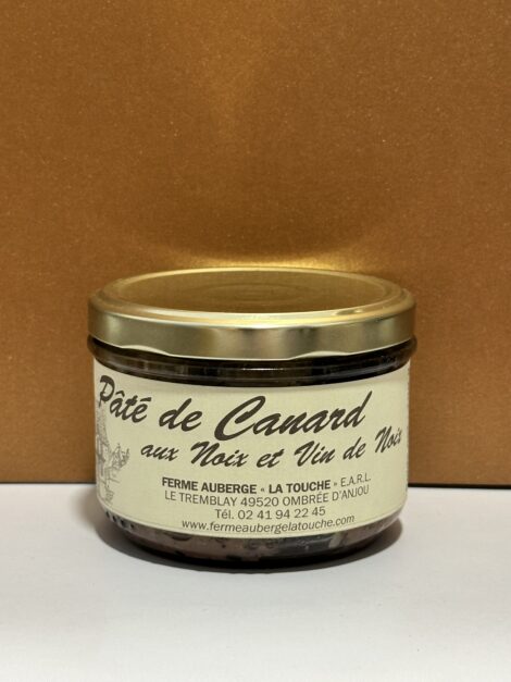 Pâté de canard aux noix et vin de noix (190g)