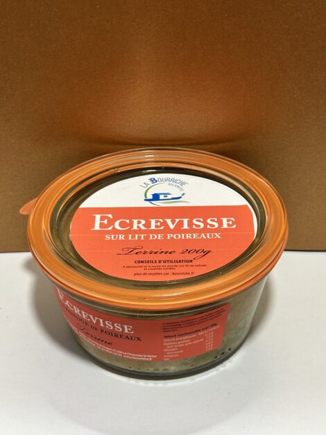 Terrine d’écrevisse sur lit de St Jacques au Wisky "La Bourriche aux Appétits" (200g)