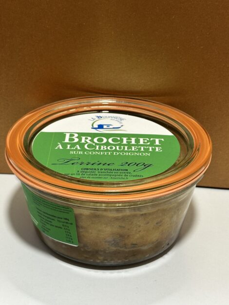 Terrine de brochet à la ciboulette  (200g)