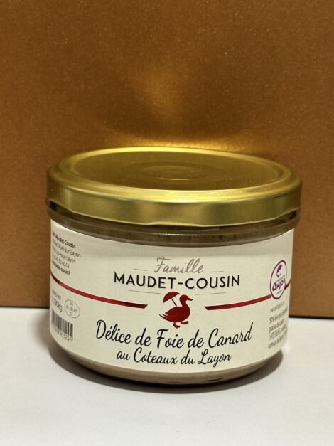 Délice de foie de canard au Côteaux du Layon (190g)