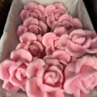 Savon forme de rose "Terre de rose"