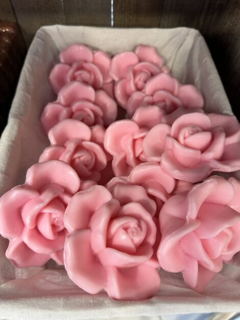 Savon forme de rose "Terre de rose"