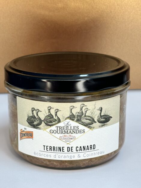 Terrine de canard à l'écorce d'orange et cointreau (90gr-180gr)
