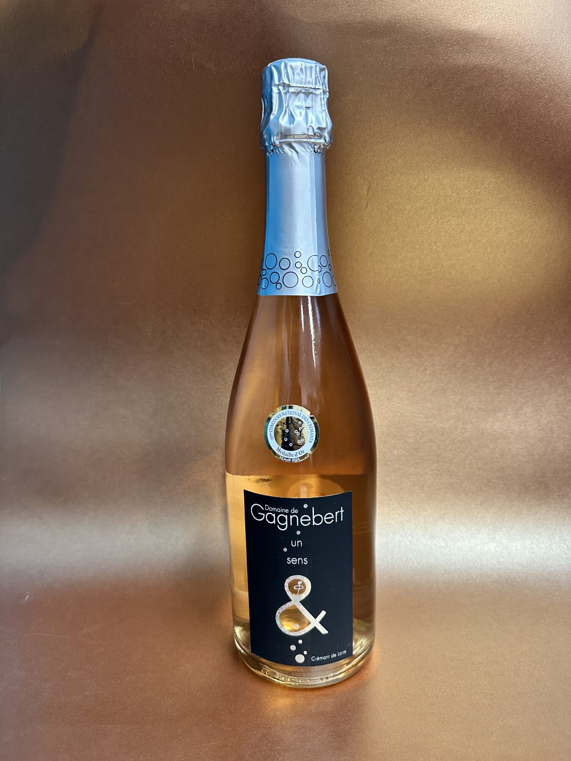 Crémant de Loire rosé brut "Domaine Gagnebert" (75cl)